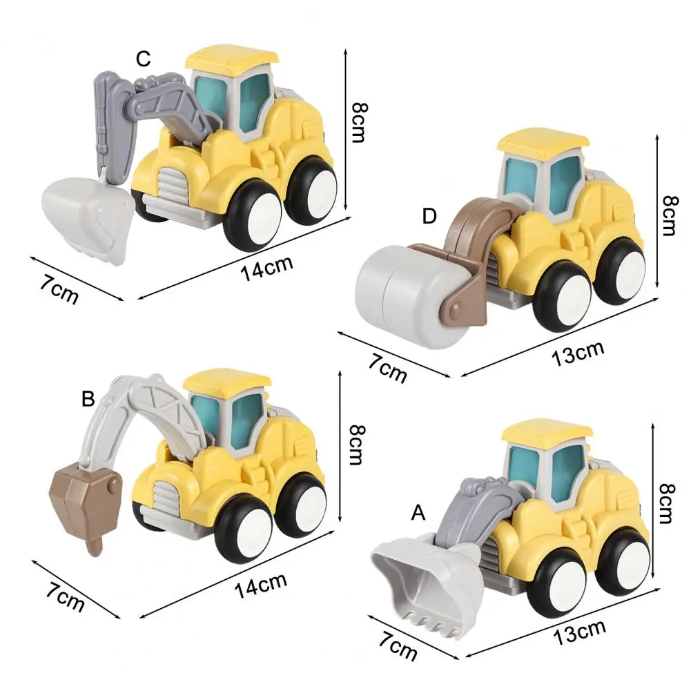 Экскаватор дорожный с инерционным механизмом игрушечный инерционный автомобиль