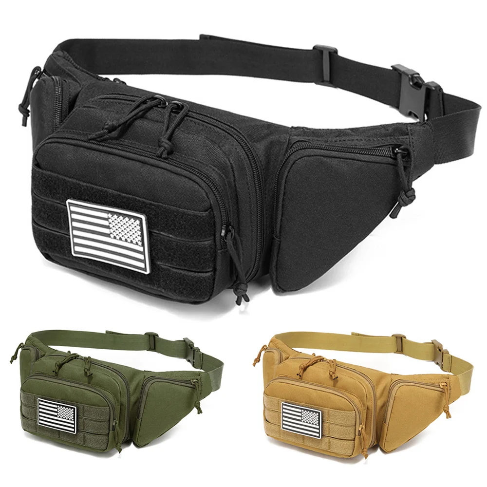 

Тактическая поясная сумка для скрытого пистолета, военная сумка-кобура для пистолета, забавная Сумка-слинг на плечо для отдыха на природе, о...