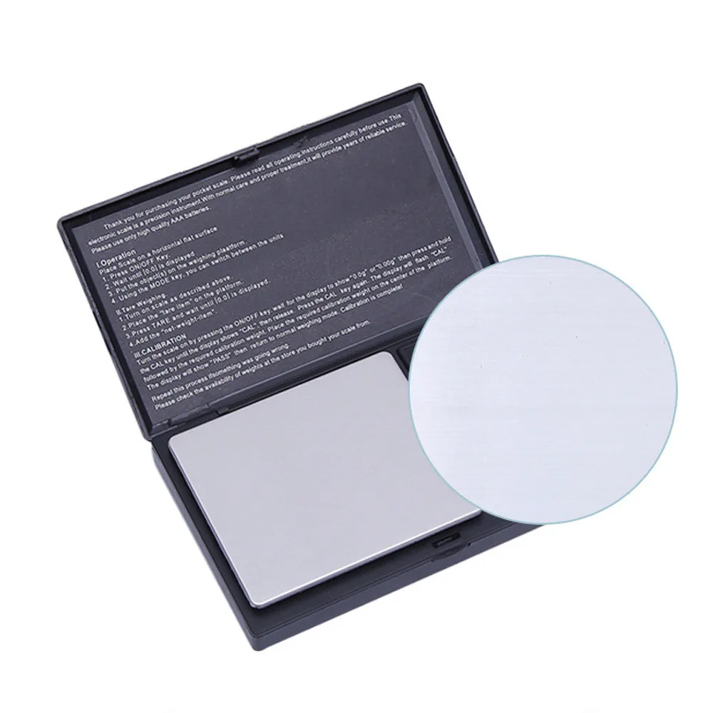 ЖК дисплей Мини цифровые весы 100 г 0 01 Высокая точность Подсветка Электрический