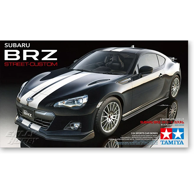 Tamiya 24336 1/24 SUBARU BRZ STREET-CUSTOM Plastic Model Kit |