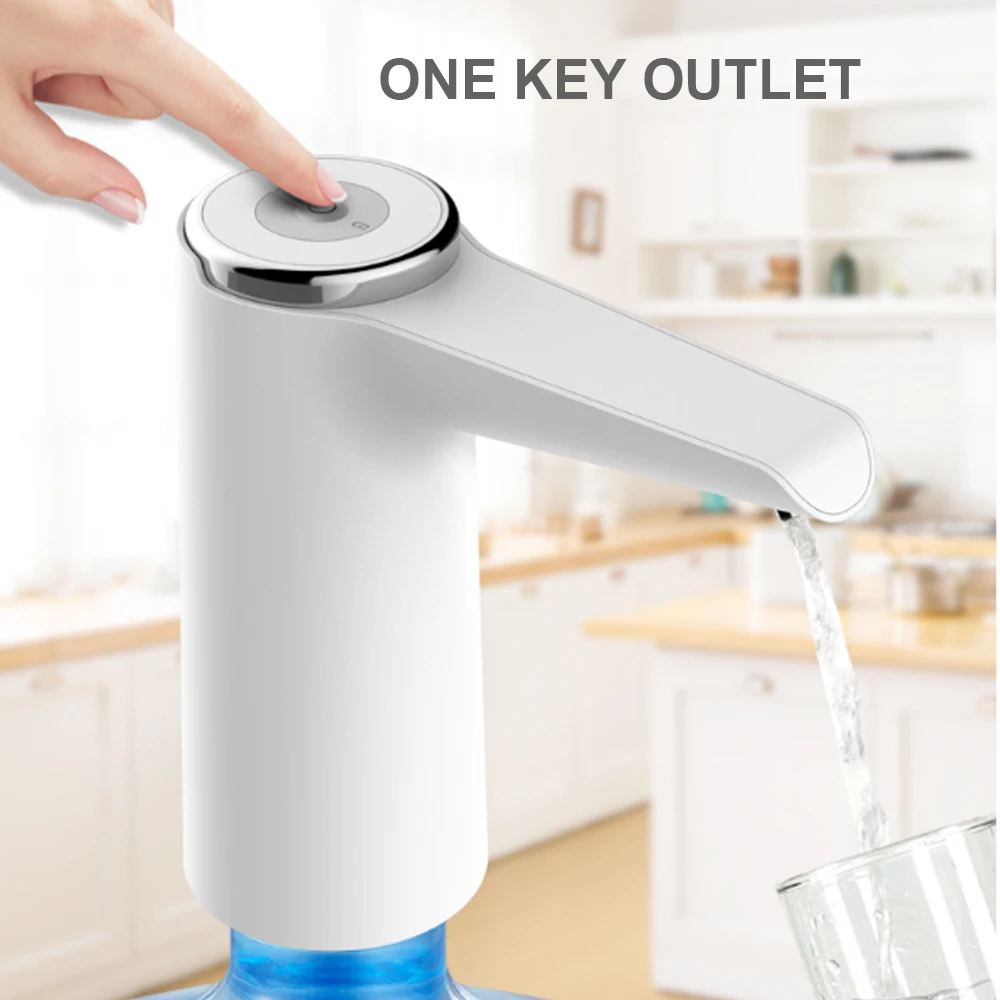 Автоматический Электрический водяной насос Диспенсер USB перезаряжаемый