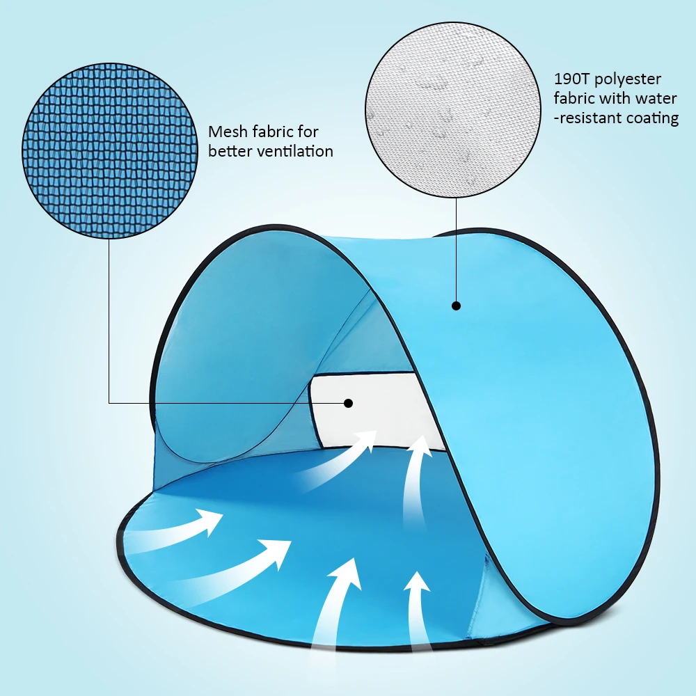 Палатка детская Сверхлегкая для отдыха на открытом воздухе портативный навес от