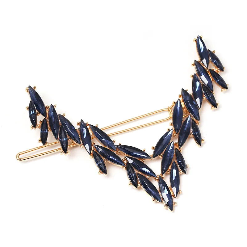 

1PC New Exquisite Colour Glass Rhinestone Girls Hair Clips for Women's Hair Accessories Hair Grips Hairpin Barrettes HeadWear