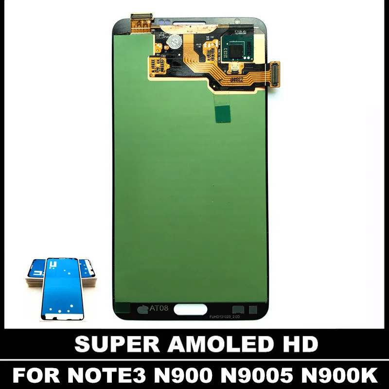 ЖК дисплей с яркой регулировкой для Samsung Galaxy Note3 Note 3 N9000 N9005 N9002 N900K AMOLED телефона