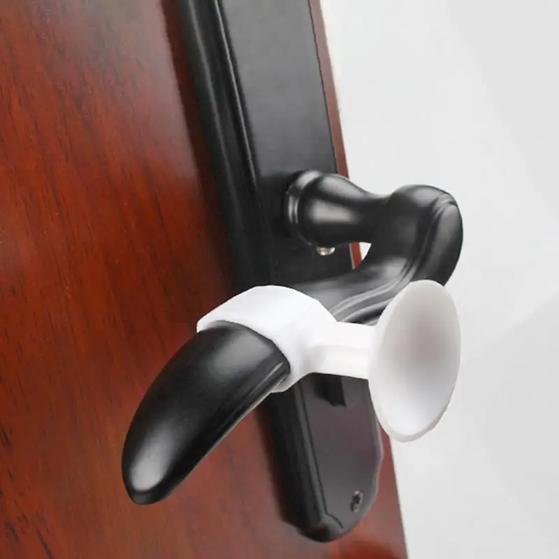 2 шт. противоскользящие силиконовые защитные пробки для дверных ручек глушитель