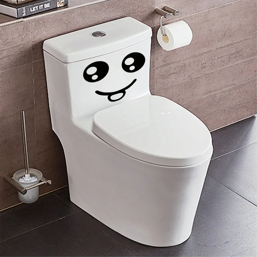 Настенные Стикеры для ванной комнаты забавное украшение дома водонепроницаемые