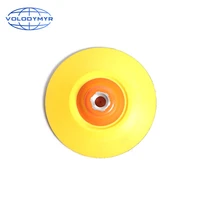 polishing pad rotary backing plate 5 inch hook and loop with m14 or m16 thread for car polisher buffing machine polish pad