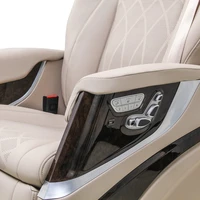 Jourm Electric Adjustable VIP Leather Car Electric foldable Luxury auto aircraft Seats with touch screen and heating For MPV