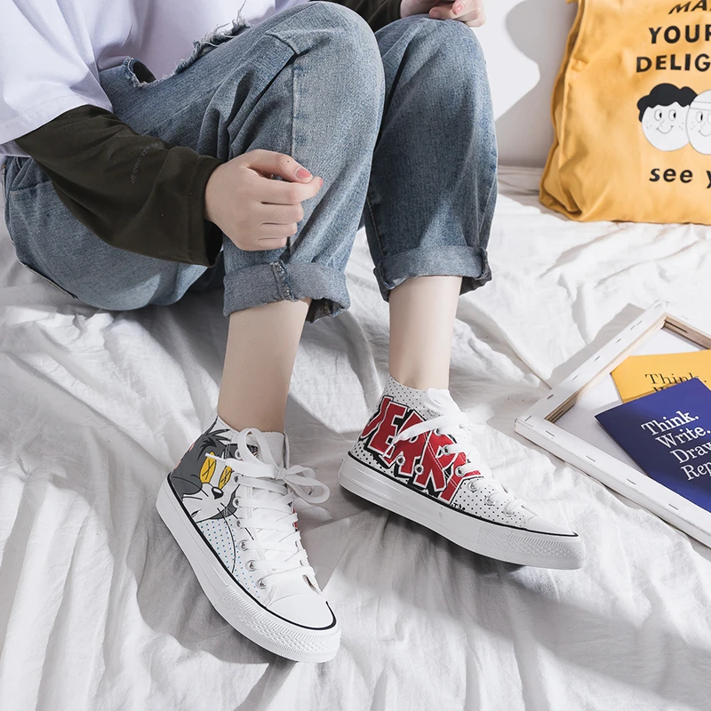 Высококачественная классическая женская парусиновая обувь zapatos mujer Новинка 2019
