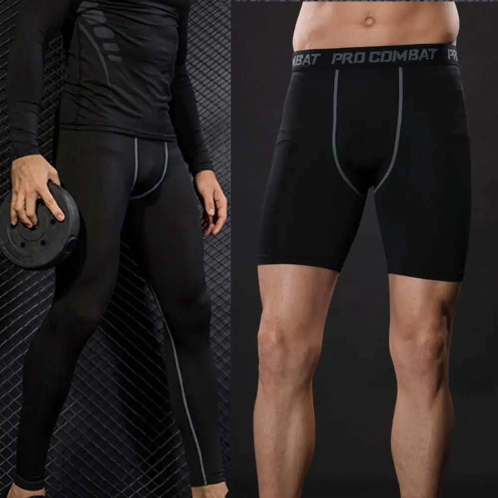 

Men Compression Pants Gym Fitness Sports Running Quick Dry Leggings Tights