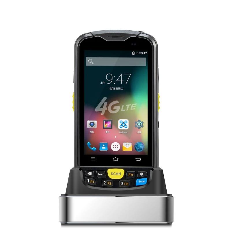 Android Handheld portable Barcode Scanner PDA 4 Inch Industrial Terminal 2D Zebra SE4710 Barcode Reader Inventory Data Collector