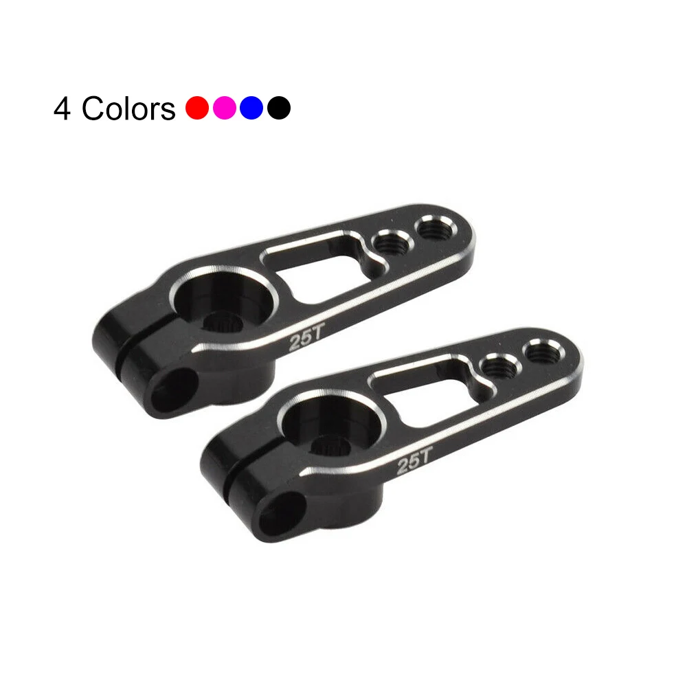 Алюминиевые рулевые серворупоры 25 T зубьев зажим M3 для Futaba Savox Power HD Motors Sakura D4 RC Drift