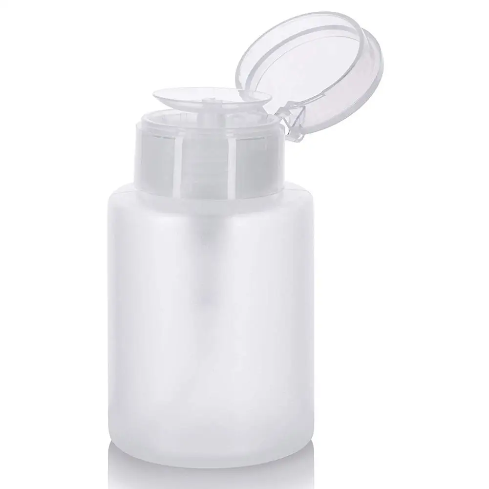 

60ml Pump Nail Polish Remover Dispenser Cleaner Empty Bottle Manicure Tool Perfect for dispensing liquids such as water, makeup