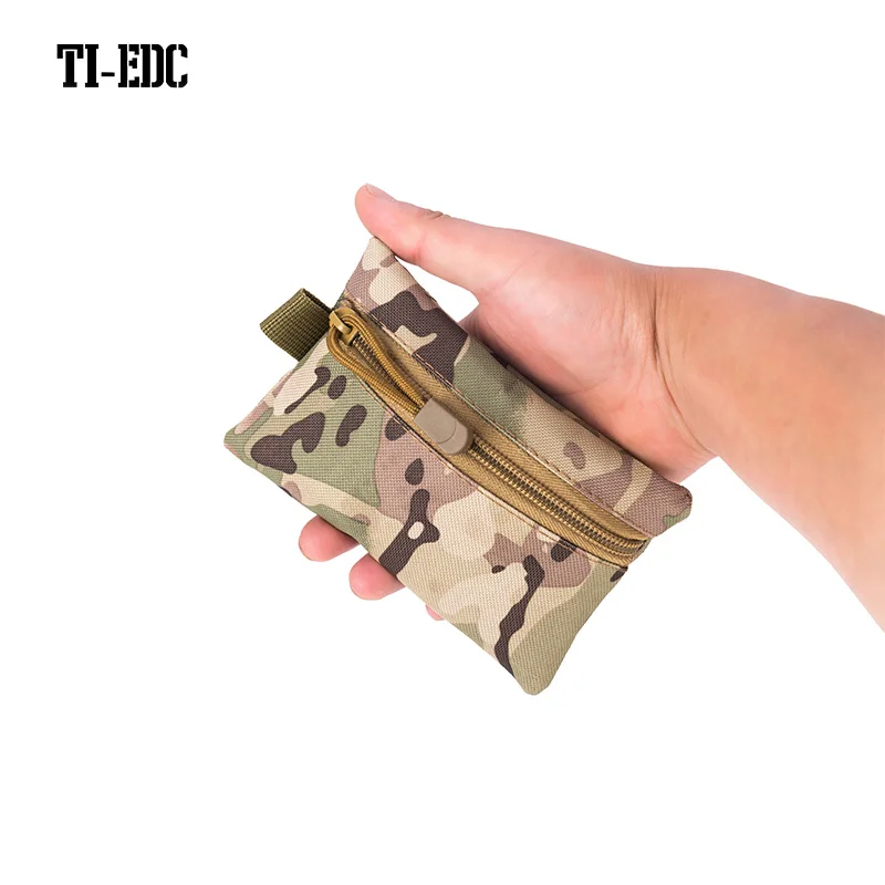 Камуфляжный поясной кошелек для занятий спортом на открытом воздухе тактическая