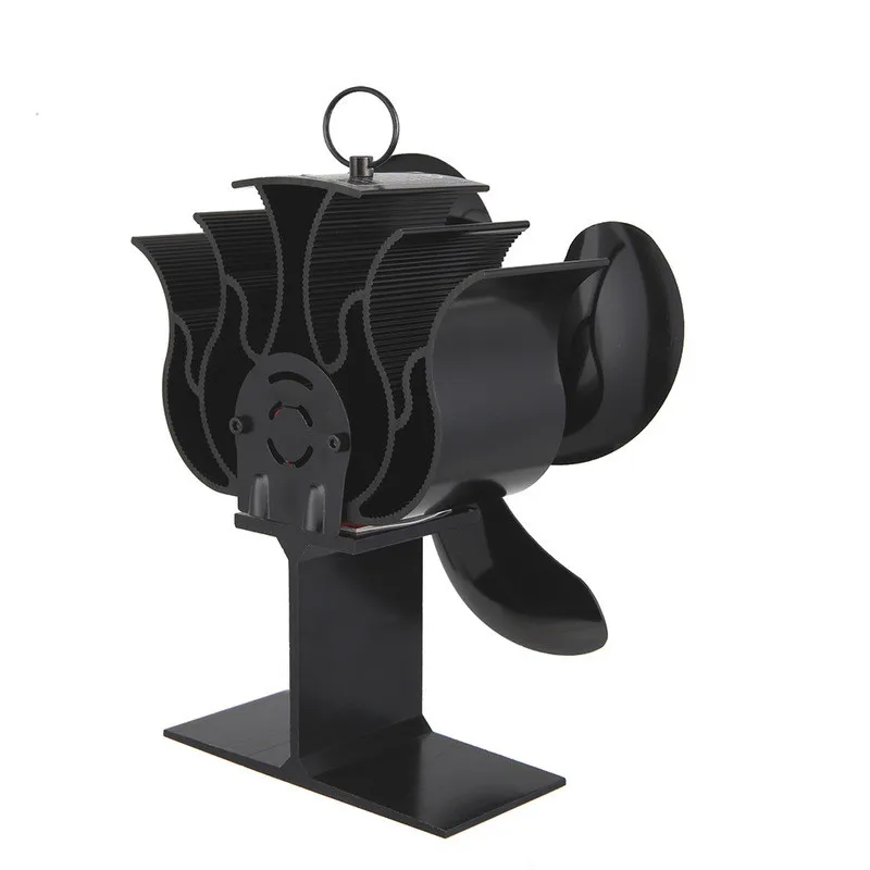 

top selling in 2020 Stove Fan Wood Stove Fans Fireplace Fan Heat Powered Fan With 4 Blade Support Wholesale and Dropshipping