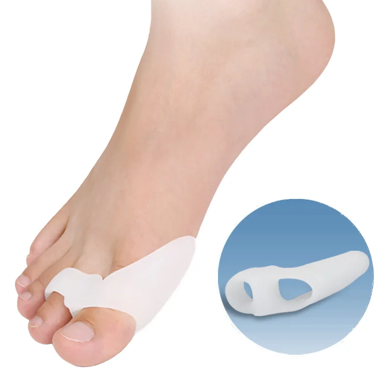 

Two-Hole Silicone Toe Separator Medical Bunion Separator, Toe Valgus Correction, Toe Correction, Silicone Insole, Overlapped Toe