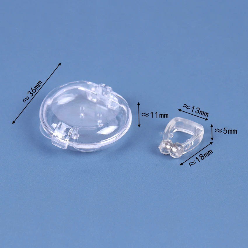 1PC Mini Anti Snoring Nasal Stopper Nose Clip Magnetic Adult With Box Sleeping Health Care Tool | Красота и здоровье