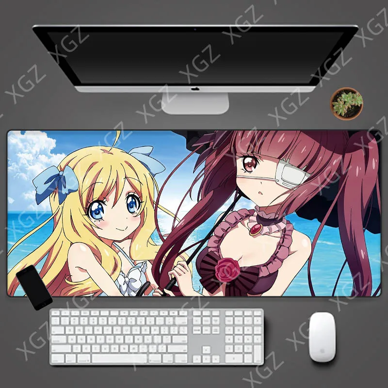 

XGZ Большая фотография Горячая Распродажа Новый Коврик для мыши из натурального каучука для любителей аниме милый Противоскользящий коврик ...