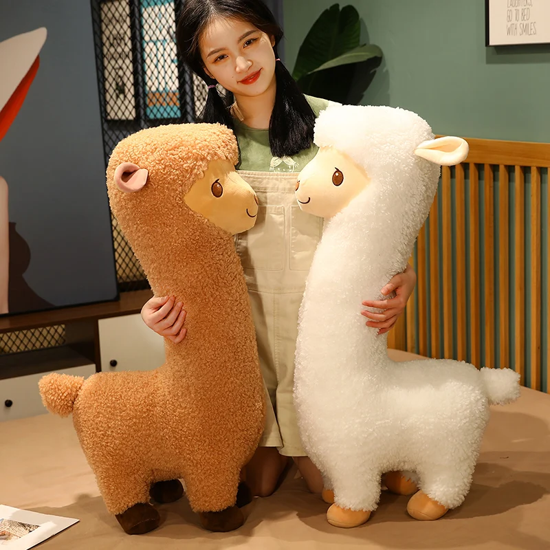 

Lovely Alpaca Plush Toy Japanese Llama Plush Doll Cute Stuffed Animal Pillow Baby Appease Doll Home Bed Decor Kids Birthday Gift