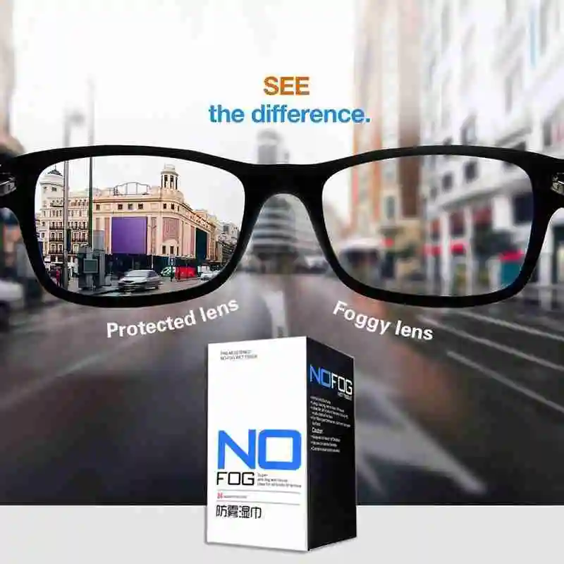 

30pcs/pack Of Anti-fog Wipes For Glasses, Anti-fog Wipes For Swimming Goggles, Lens Screen Cleaning Cloth, Lens And Glasses Wipe