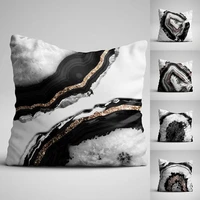 black agate throw pillow case nordic cushion covers for home sofa chair decorative pillowcase