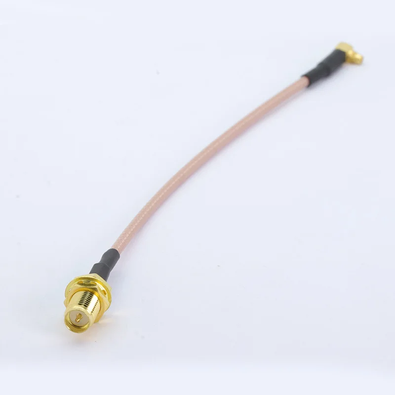 10 шт./лот Прямоугольный штекер MMCX к RP SMA Female RG316 ОТРЕЗОК кабеля RF коаксиальный