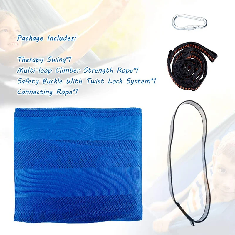 Комнатный подвесной гамак для терапии качели стул детей с особыми потребностями