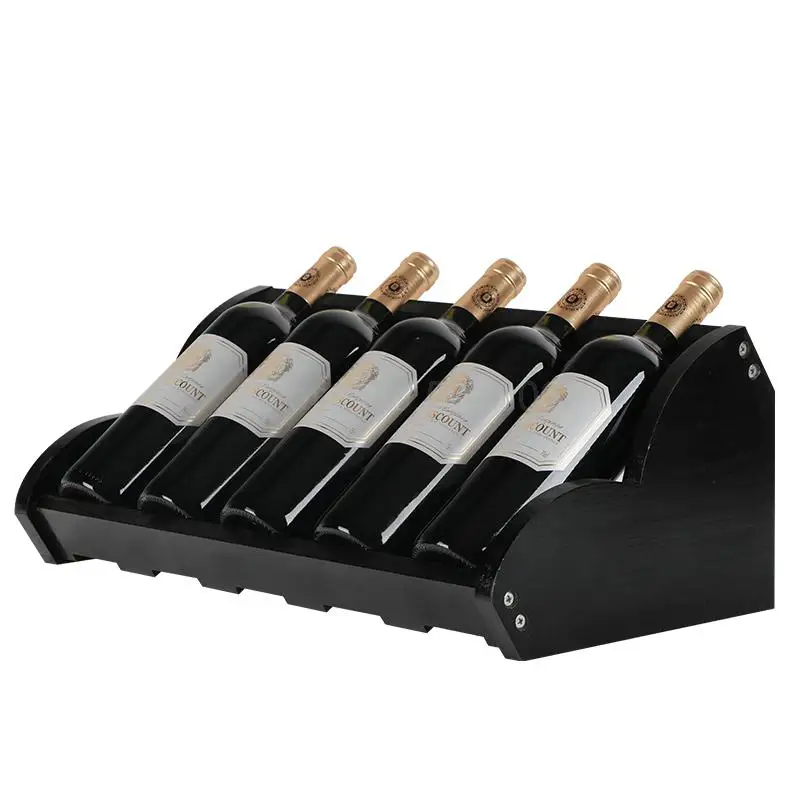 8 европейских винных стеллажей из массива дерева простая деревянная витрина для