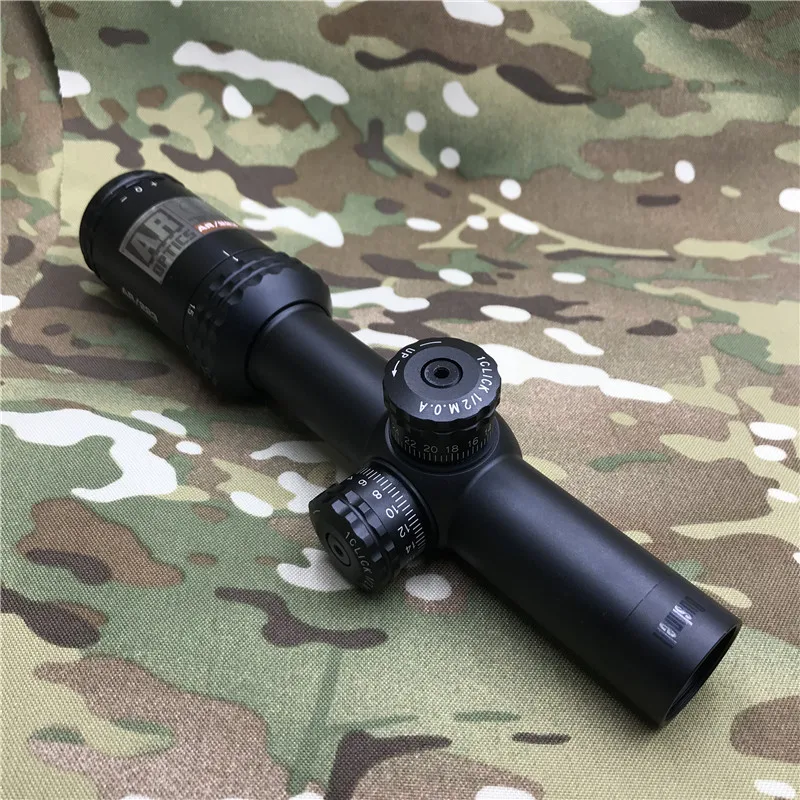 1-4X24 AR 223 быстрый фокус короткий прицел оптика Drop Zone-223 для внешней снайперской