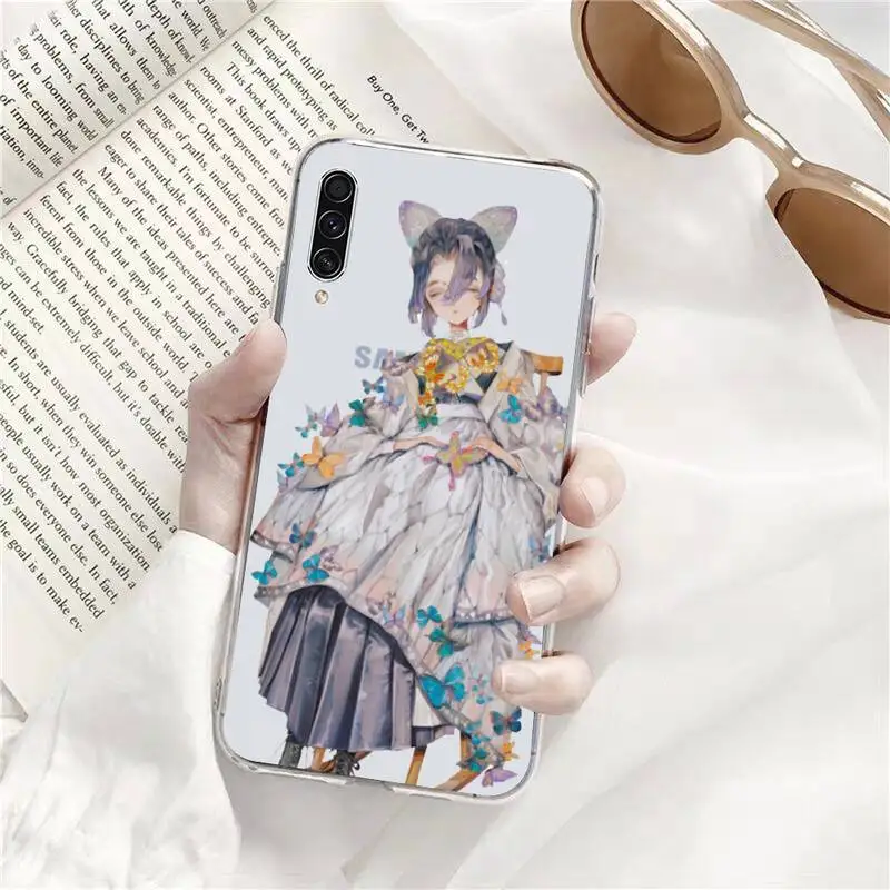 

Cute beautiful lolita Phone Case Transparent for Samsung s9 s10 s20 Huawei honor P20 P30 P40 xiaomi note mi 8 9 pro lite plus