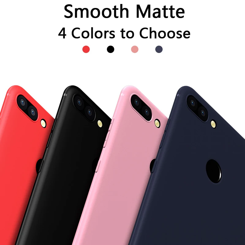 Чехол UPaitou для Huawei Y6 Y7 Pro Y9 2018 Prime Y5 2019 мягкий силиконовый матовый Ультратонкий