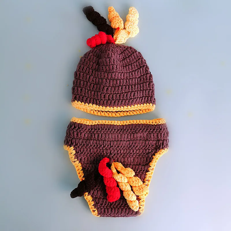 Забавный милый комплект одежды для новорожденных с изображением животных из