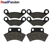motorcycle front and rear brake pads for polaris 250 trail boss 250 2x4 4x4 1988 1999