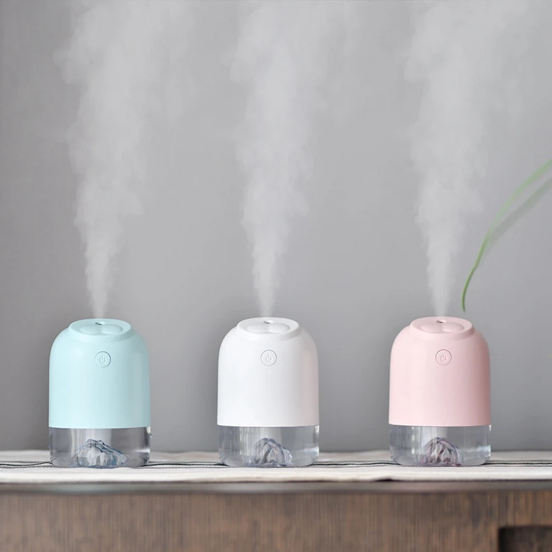 Новинка 250 мл USB увлажнитель воздуха ультразвуковой мини-увлажнитель с холодным