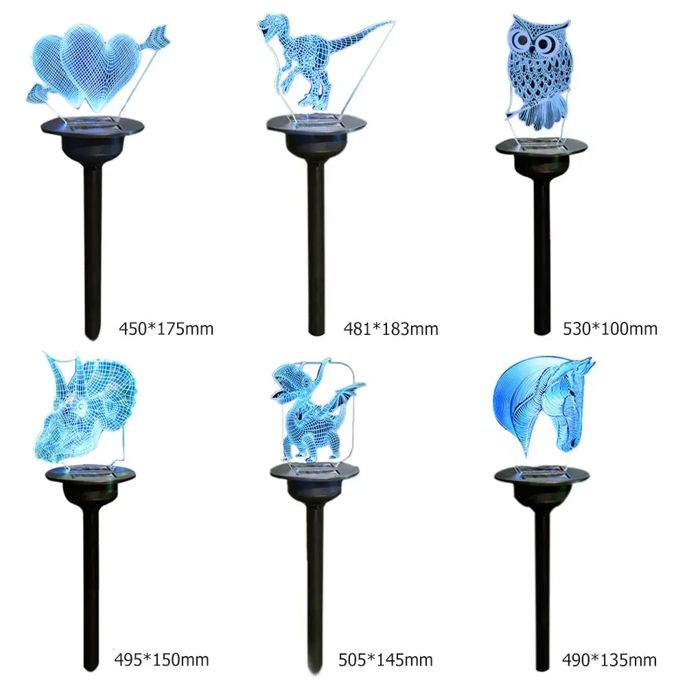 

Waterproof IP65 Lawn Lamp Garden Decoration Landscape Solar-powered LED Lights Simulated Aestheticism More Transparent