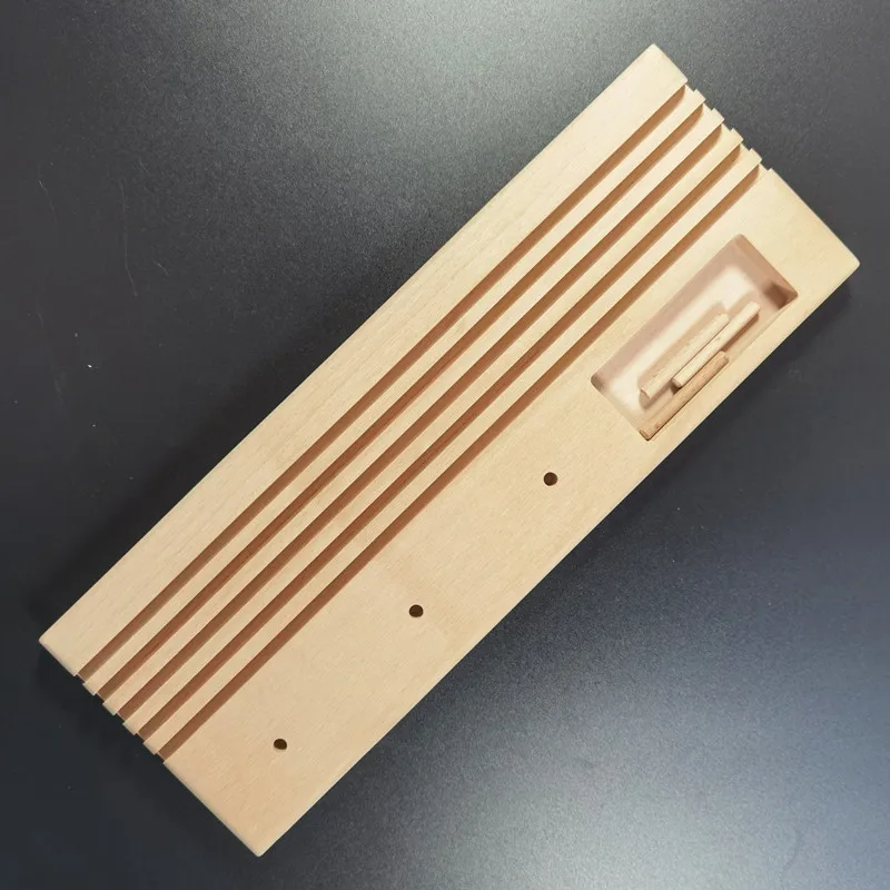 

Sewing Ruler Organizational Racks Ruler Beech Frame Wooden Patchwork Ruler Holder Wood Storage Shelf DIY Sewing Tool Racks