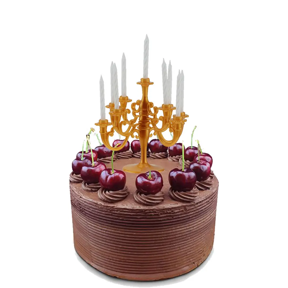 1 шт свечи унисекс пластиковые вечерние для детей и взрослых красочные модные т.