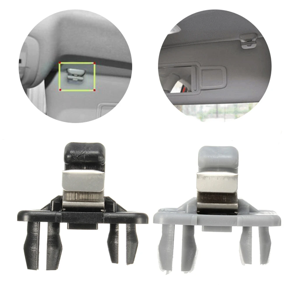 Универсальный держатель для солнцезащитного козырька крючок подставка авто на