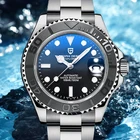 Мужские механические часы с автоподзаводом, из нержавеющей стали