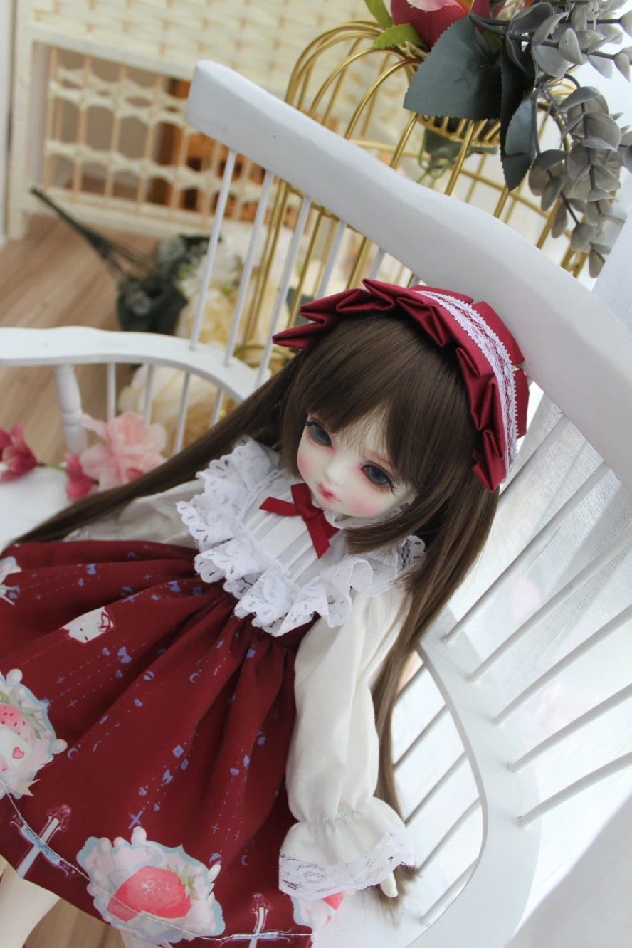 1/3 1/4 1/6 BJD SD кукла ткань Лолита платье для bjd кукла женская одежда