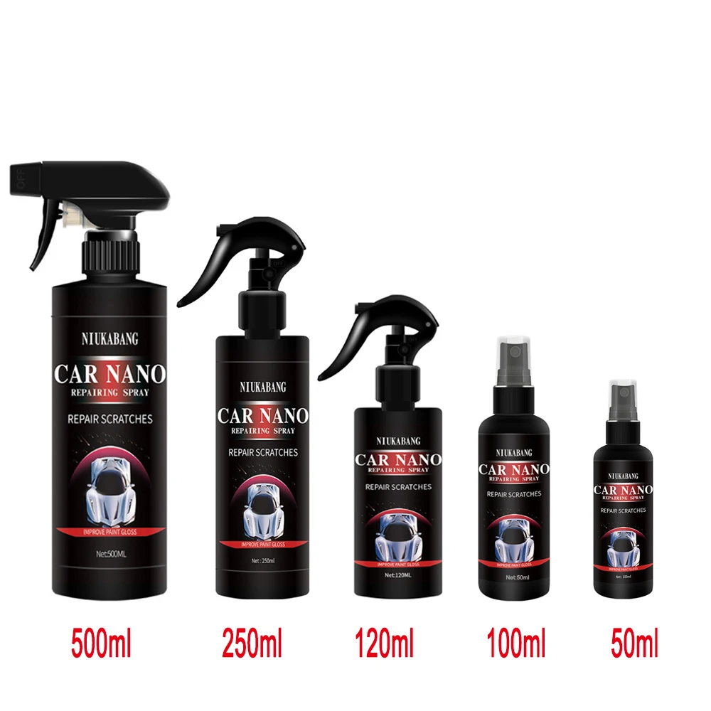 

500ML Ceramic Coating Spray Car Top Sealant Repellent Nano Glass Polishing Plated Crystal Liquid Hydrophobic Coating Waterproof