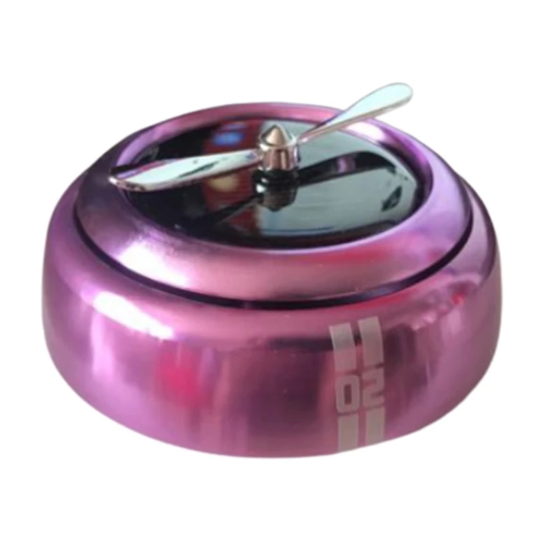 

Car Rotating Perfume Solar Powered Air Freshener Solid Aroma Diffuser Personalized Automotive Decoration For Office Home Vehicle