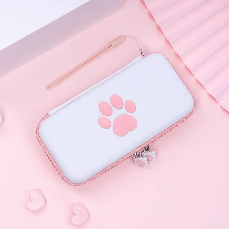 Милый чехол для переноски в виде лапы shand Switch Lite консоль дорожная сумка PU Жесткий