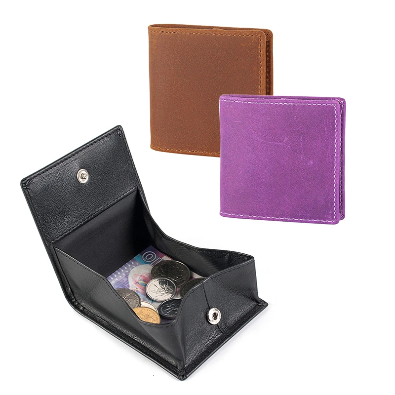 Кошелек для монет из натуральной кожи, унисекс, S580-39, модный, Porte Monnaie Femme, на застежке, Porte Monnaie Homme, кошелек для монет