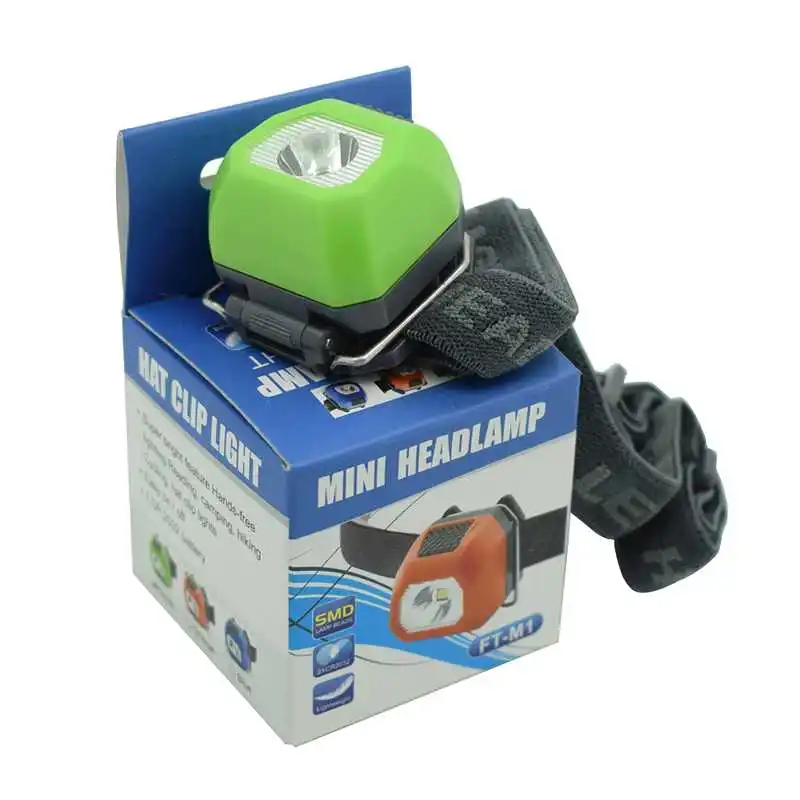 Фонарь налобный WasaFire R3 светодиодный миниатюрный супер яркий водонепроницаемый