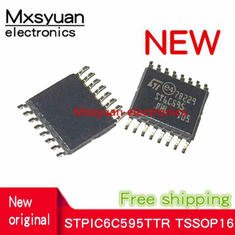 10 шт. ~ 50 STPIC6C595TTR STPIC6C595 ST6C595 TSSOP16 новый чип для записи Запчасти кондиционера 