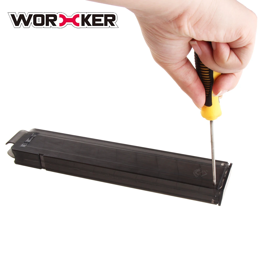 Узкий журнал для рабочих на каблуке черный прозрачный/синий прозрачный/прозрачный|Игрушечное оружие| |