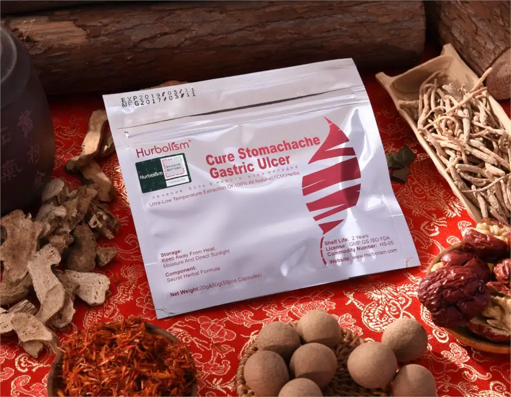 Hurbolism натуральный травяной порошок Formula to cure Gastroptosis атрофия желудка отек после