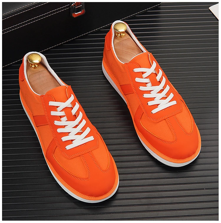 Harga Sepatu Pria Beralas Tebal Putih Sneakers Hip-Hop Pantofel Atasan Tinggi Sepatu Jaring Selebriti Sepatu Bot Pergelangan Kaki Zapatillas Hombre