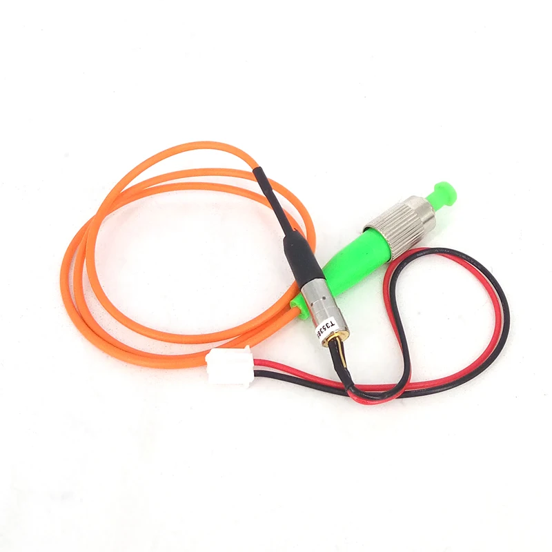 Лазерный диодный модуль 658nm 10mW 62 5/125um FC/APC Red Fiber Pigtail 12VDC TTL 1m | Лампы и освещение